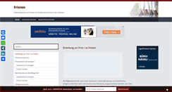 Desktop Screenshot of fristen.ch